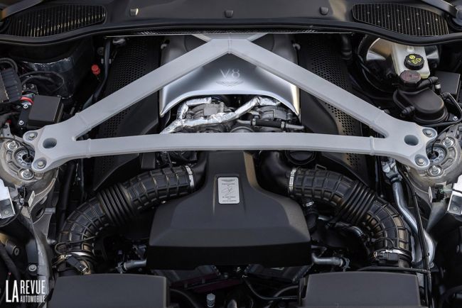 L aston martin db11 recoit un v8 a l accent allemand 