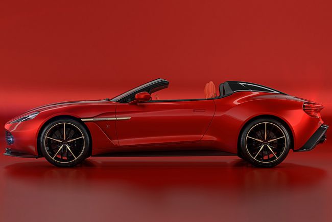 Aston martin vanquish zagato le speedster et le shooting brake 