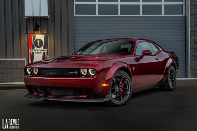 La dodge challenger hellcat prend encore plus de muscle 