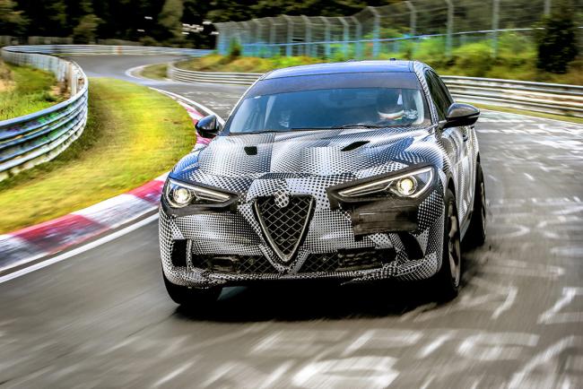 Alfa Romeo Stelvio Quadrifoglio : record sur le Nurburgring