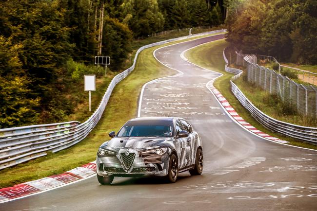 Alfa Romeo Stelvio Quadrifoglio : record sur le Nurburgring