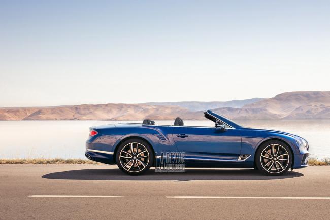 Bentley continental gtc la tete dans les etoiles 