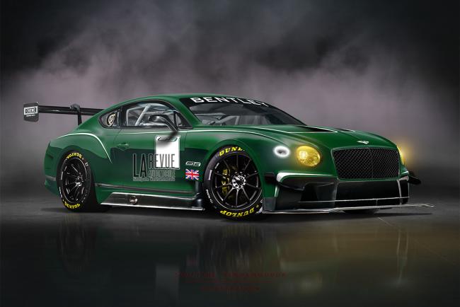 Bentley continental gt gt3 on anticipe le prochain mastodonte des pistes 