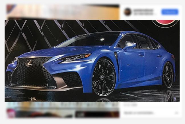 La lexus ls f arrive a tokyo avec 600 ch sous le capot 