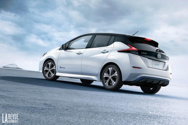 Nissan leaf une batterie de 40 kwh et jusqu a 378 km d autonomie 