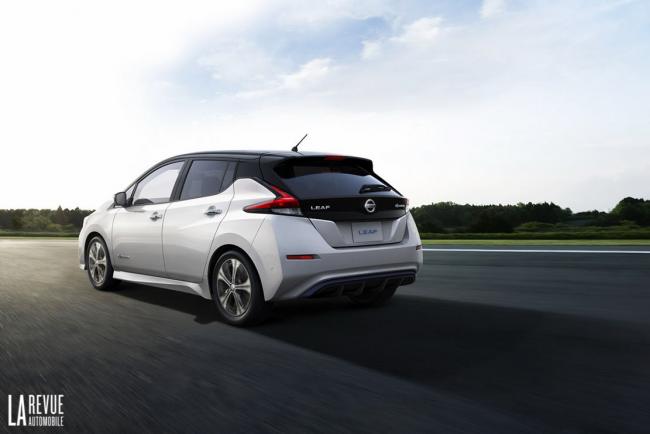 Nissan leaf une batterie de 40 kwh et jusqu a 378 km d autonomie 