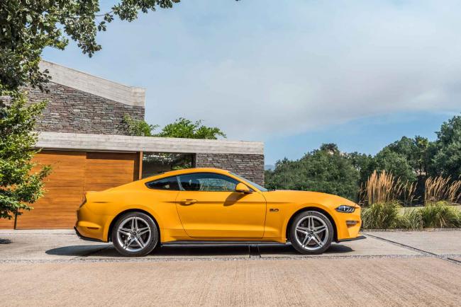 Ford mustang plus de chevaux pour le millesime 2018 