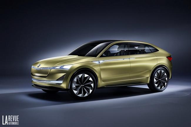 Le skoda vision e concept s offre une mise a jour pour francfort 