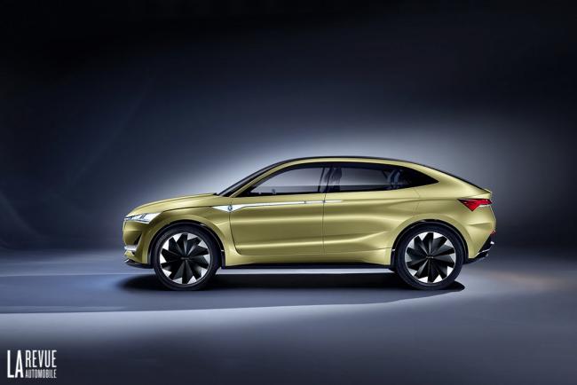 Le skoda vision e concept s offre une mise a jour pour francfort 