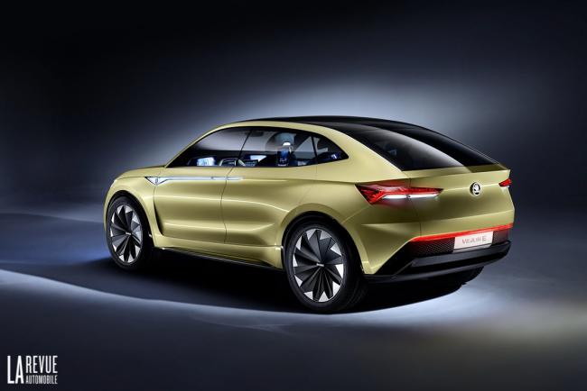 Le skoda vision e concept s offre une mise a jour pour francfort 