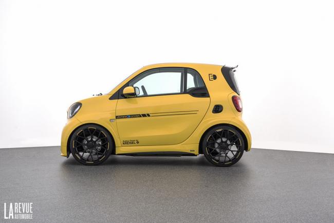 Brabus ultimate e concept la smart electric drive grimpe a 204 ch 