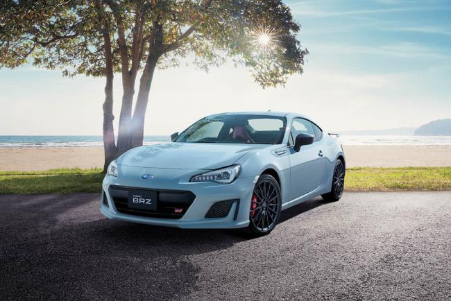 Subaru brz sti sport que des badges sti sur la carrosserie 