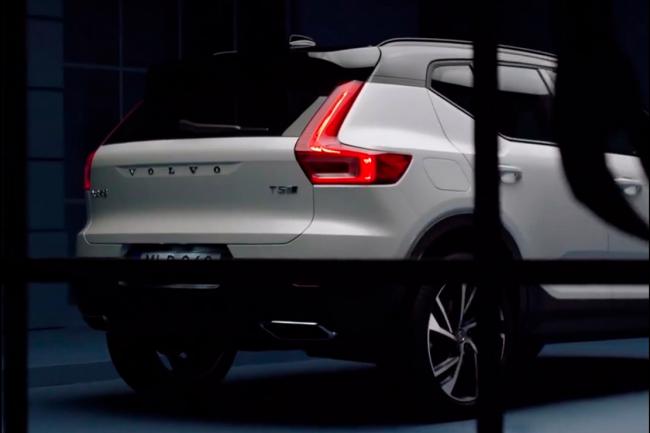 Volvo xc40 révélé trop tôt