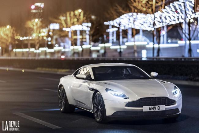 Aston martin db11 v8 elle donne de la voix en video 