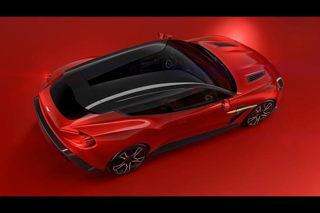 Aston martin vanquish zagato le shooting brake est la 