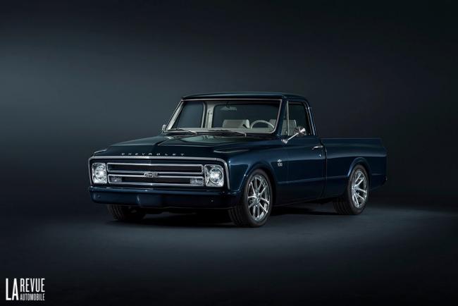 Chevrolet centennial un pick up c 10 de 1967 a la sauce restomod 