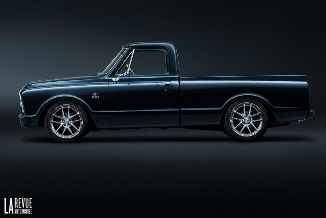 Chevrolet centennial un pick up c 10 de 1967 a la sauce restomod 