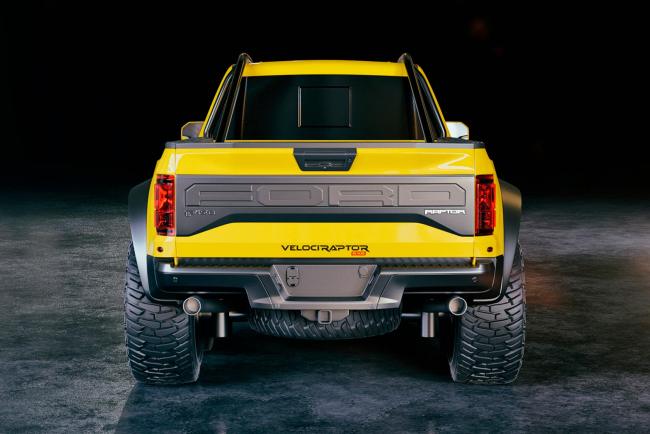 Hennessey velociraptor 6x6 demesure americaine 