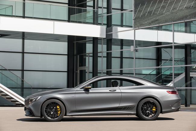 Mercedes AMG S63 : une série limitée Yellow Night Edition