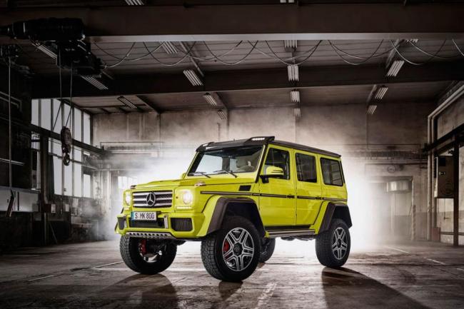 Mercedes g500 4x4sup2 la mastodonte prend sa retraite a la fin du mois 