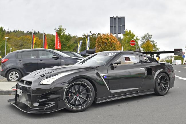 Litchfield va chasser un record au nurb avec une nissan gt r modifiee 