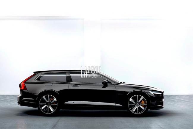 Volvo polestar 1 shooting brake la p1800 es moderne 