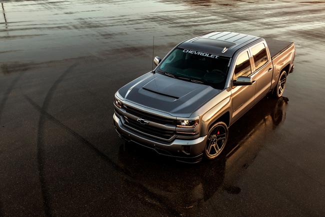 Chevrolet silverado performance concept un pickup de 460 ch 