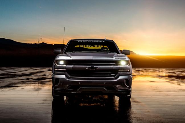 Chevrolet silverado performance concept un pickup de 460 ch 