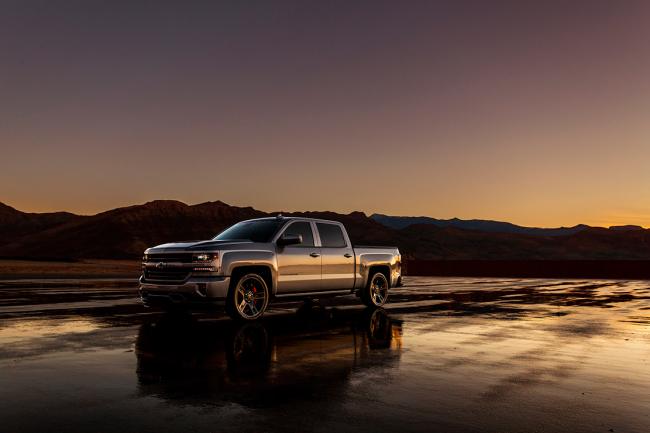 Chevrolet silverado performance concept un pickup de 460 ch 