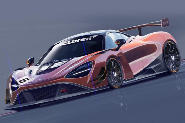 Mclaren 720s gt3 sur les circuits en 2019 