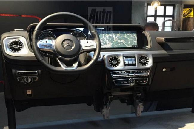 Mercedes classe g un habitacle moderne pour la prochaine generation 