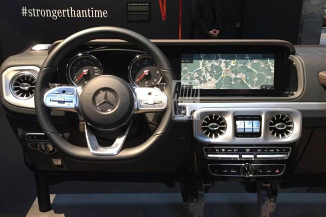 Mercedes classe g un habitacle moderne pour la prochaine generation 