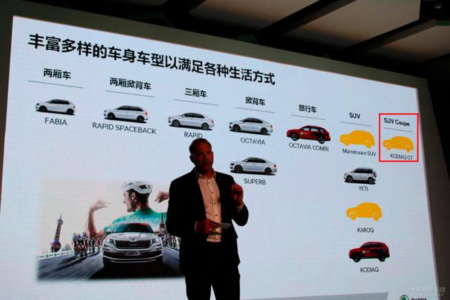 Skoda kodiaq gt le suv coupe 