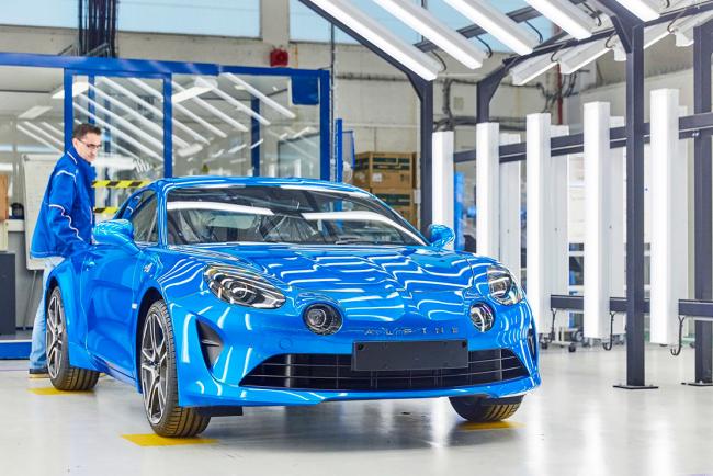 Alpine A110 : début de la production à Dieppe