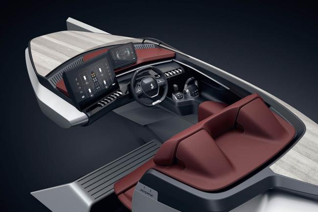Peugeot et beneteau se jettent a l eau avec le sea drive concept 