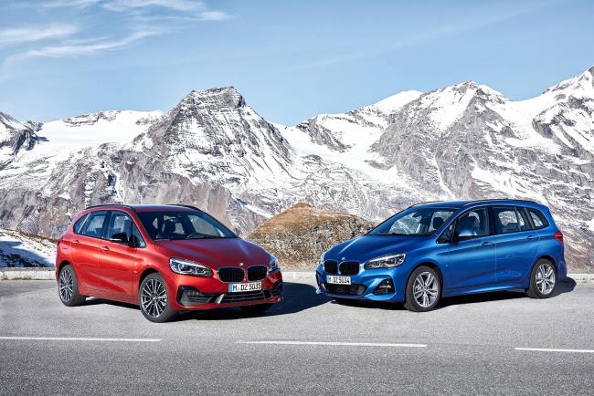 Bmw presente les serie 2 activetourer et grantourer remaniees 