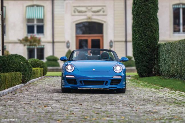 Porsche 911 speedster deja un collector 