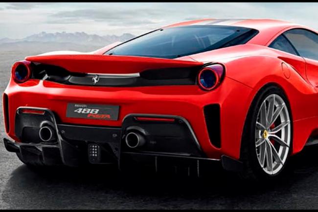 Ferrari 488 pista les premieres images en fuite 