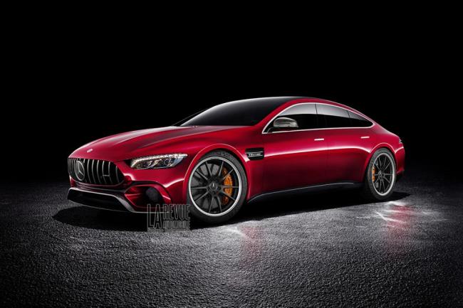 Mercedes AMG GT4 : elle arrive au salon de Genève