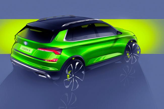 Skoda vision x 3 en 1 