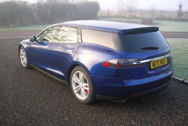 Tesla Model S Shooting Brake : une première par Qwest Norfolk