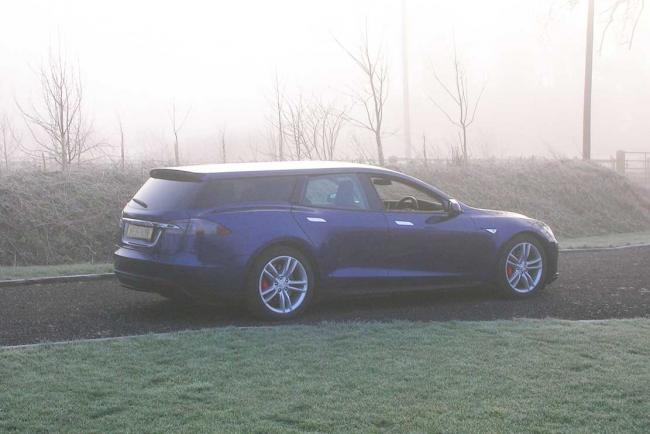 Tesla Model S Shooting Brake : une première par Qwest Norfolk