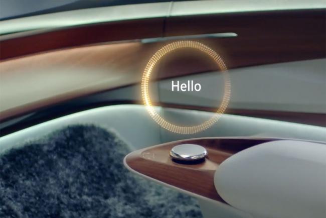 Volkswagen id vizzion concept une commande par hologramme 