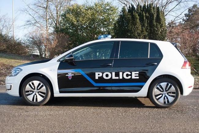 Volkswagen e-Golf pour la police : vous avez le droit de garder le silence !