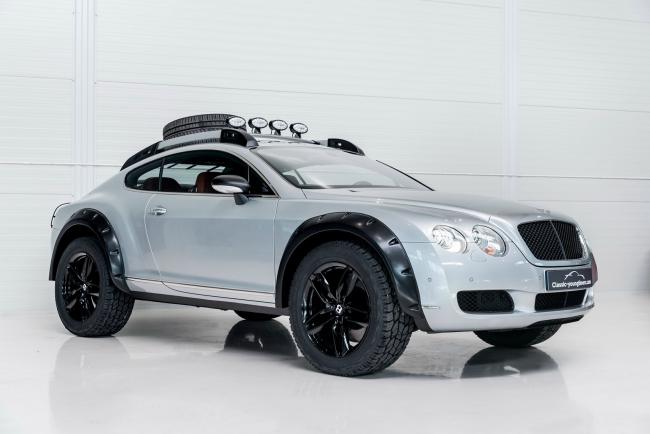 Une bentley continental gt dediee au off road 