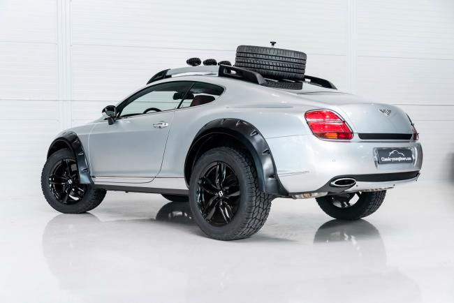 Une bentley continental gt dediee au off road 