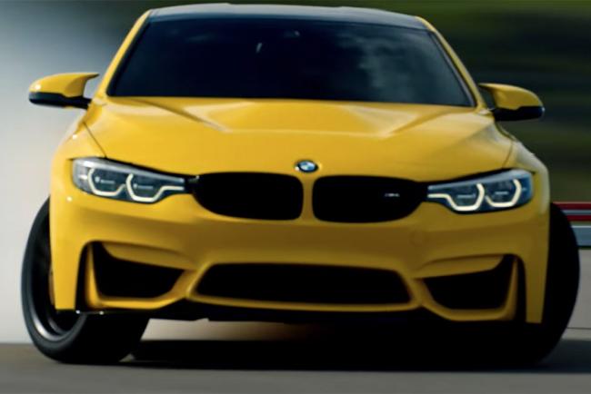 Une bmw m4 cs terrorise le nurburgring dans la serie pennzoil 