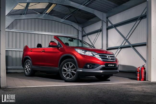 Honda devoile une declinaison cabriolet du cr v 