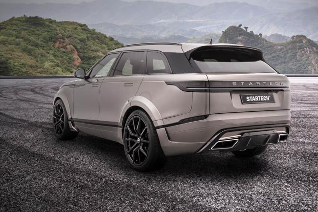 Startech virilise la plastique du Range Rover Velar