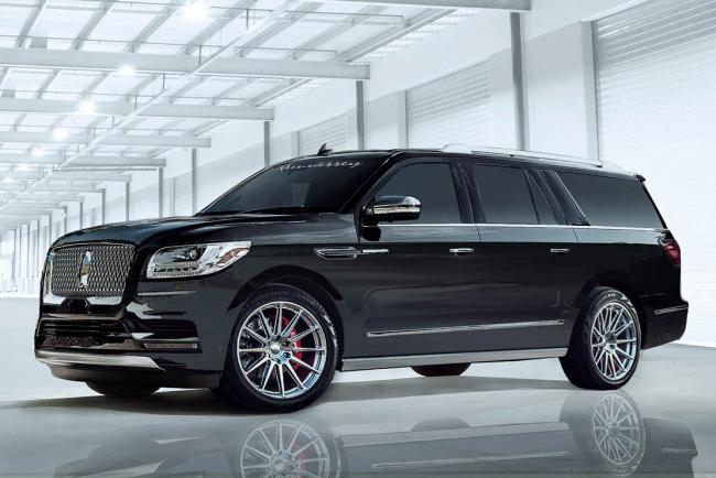 Hennessey installe 613 ch dans le lincoln navigator 